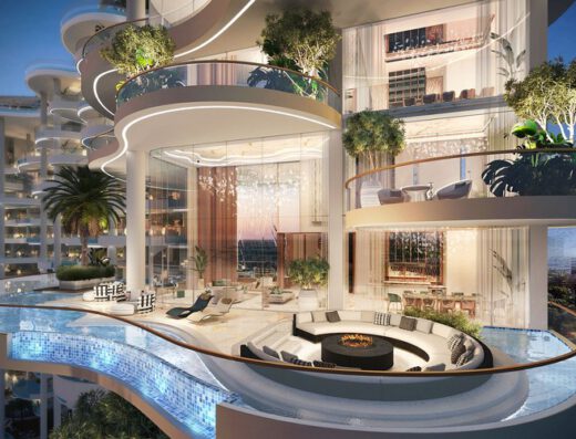 Cavalli Couture Residences – Designer luxusapartmanok saját medencével Dubajban