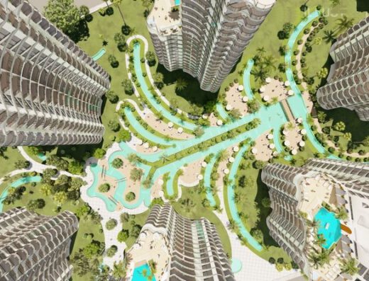 Modern apartmanok luxus lakóparkban Észak-Cipruson