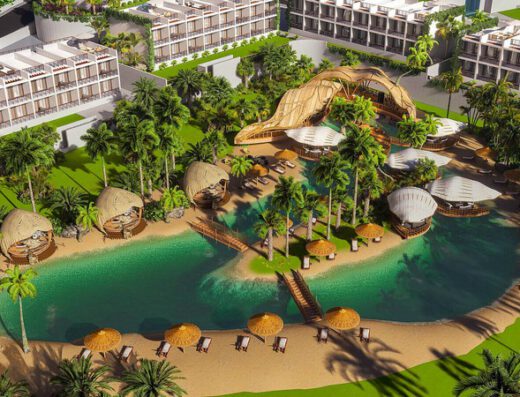 Modern resort residence apartmanok Észak-Cipruson, Tatlısu városában